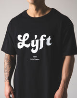 LÝFT Old Logo Big T-shirt - Black