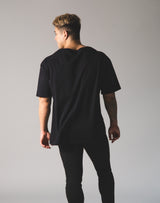 LÝFT Old Logo Big T-shirt - Black