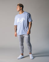 LÝFT Old Logo Big T-shirt - L.Blue