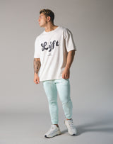 LÝFT Old Logo Big T-shirt - Off White