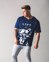 LYFT Lion Big T-shirt - Navy
