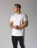 LÝFT Logo Standard T-Shirt - Off White