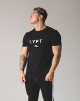LÝFT Logo Standard T-Shirt - Black