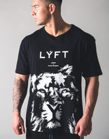 LYFT Lion Big T-shirt - Black