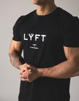 LÝFT Logo Standard T-Shirt - Black