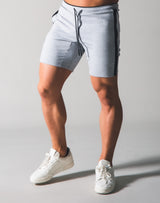 One Line Half Pants - Grey