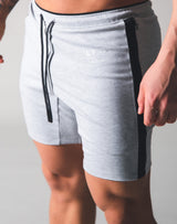 One Line Half Pants - Grey