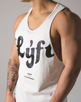 LÝFT Old logo Tanktop - Off White