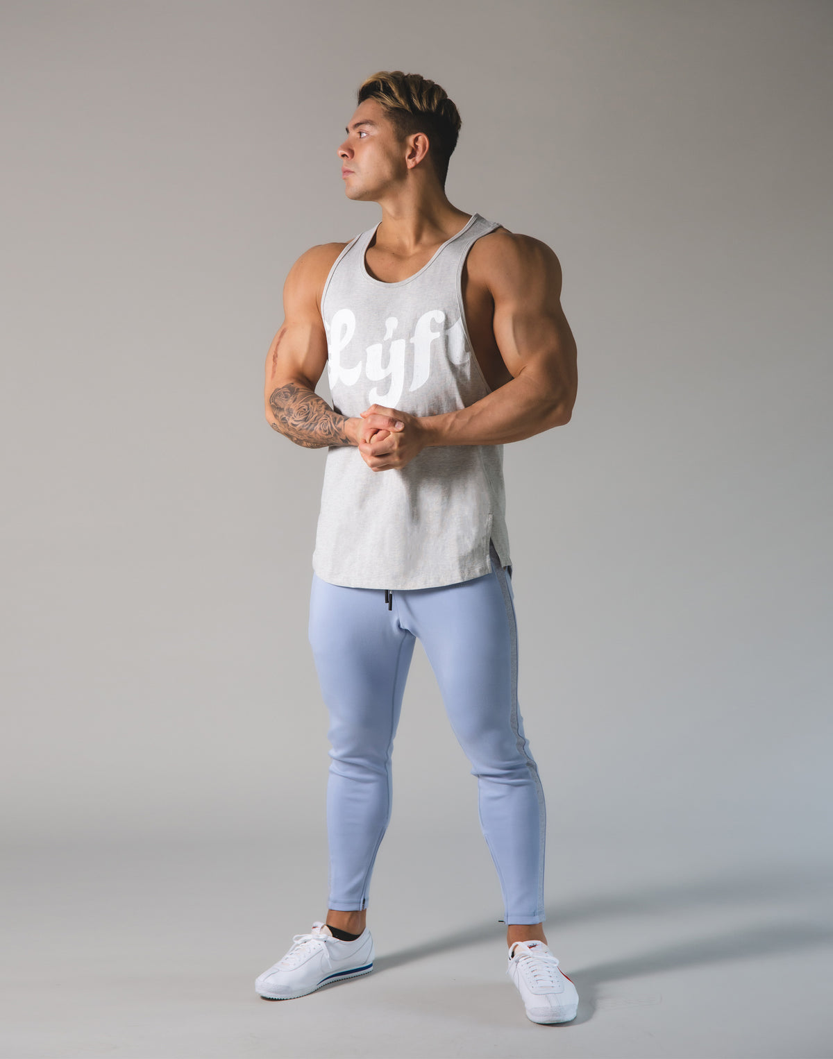 LÝFT Old logo Tanktop - Grey