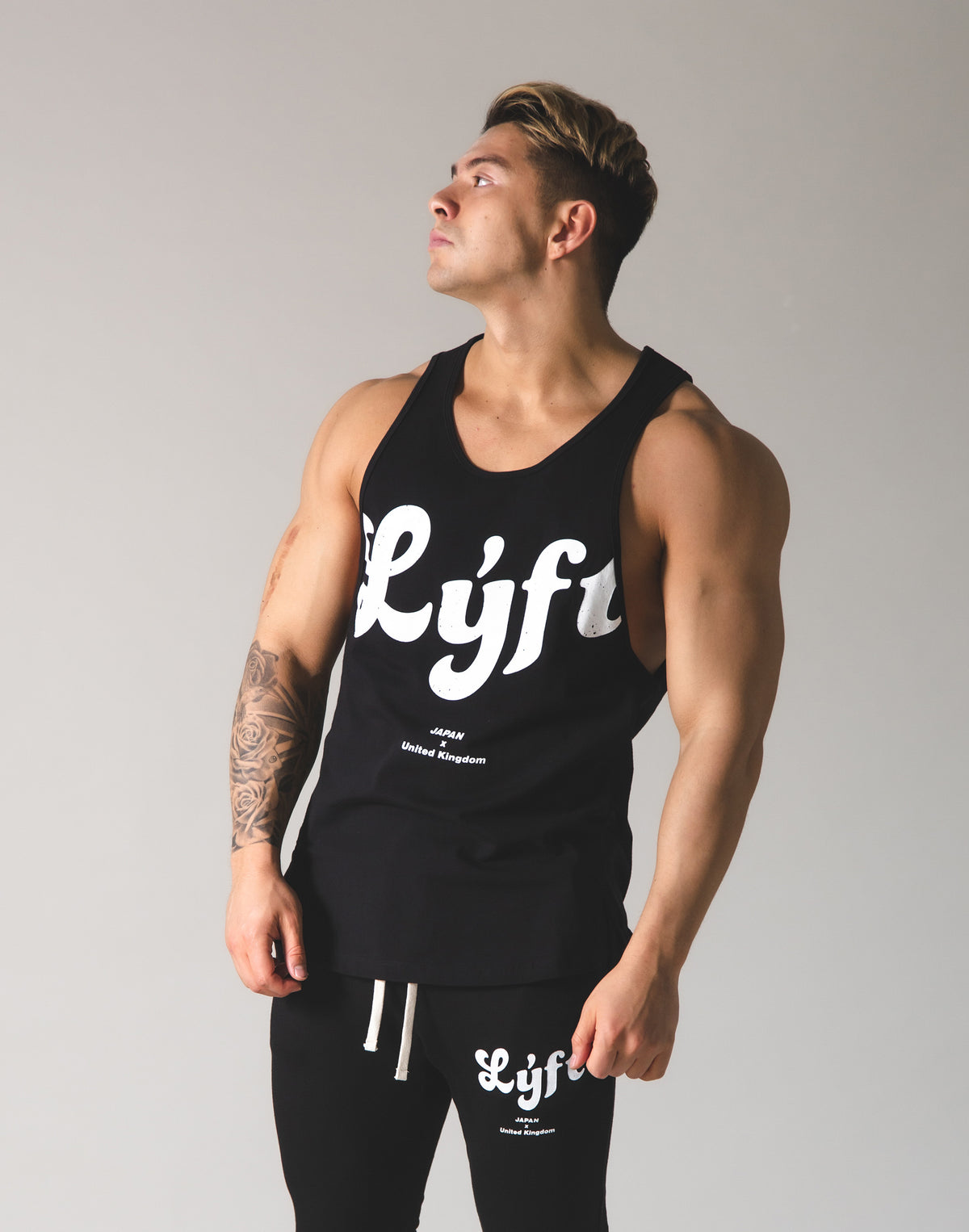 LÝFT Old logo Tanktop - Black