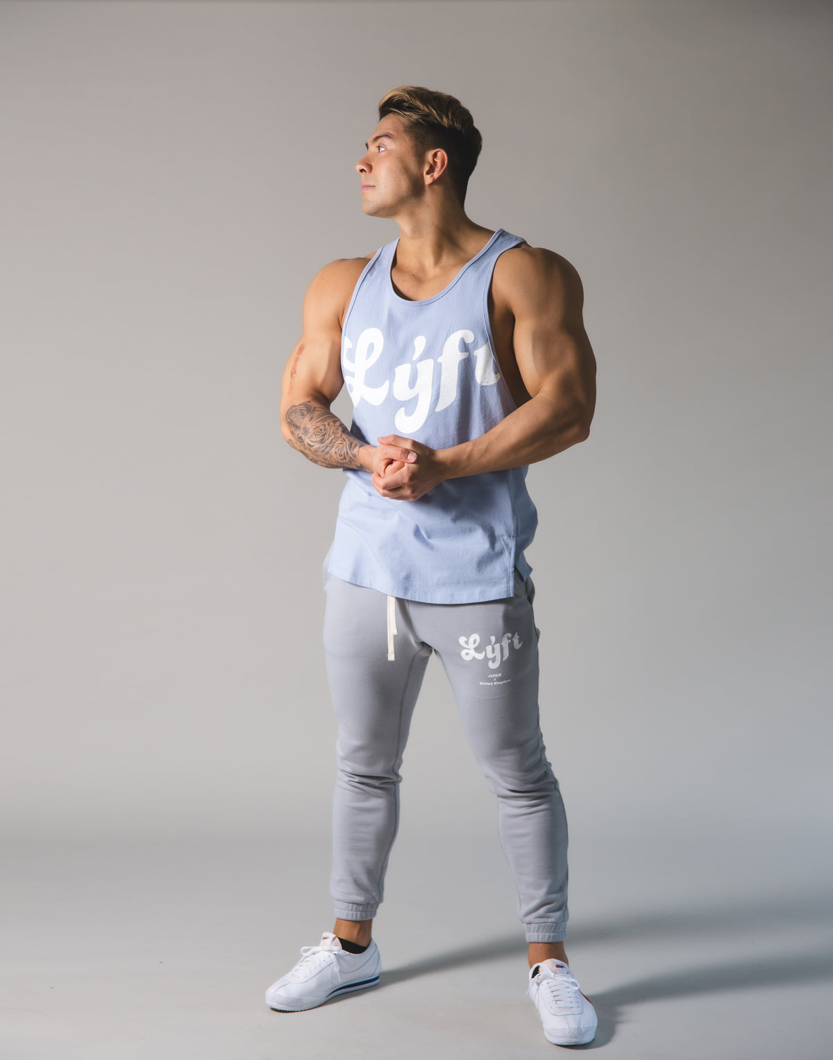 LÝFT Old logo Tanktop - L.Blue