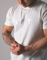 LÝFT Logo Standard T-Shirt - Off White