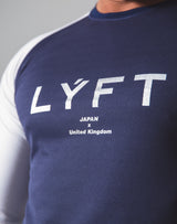 Combi Mesh Training Long Sleeve v2 - Navy