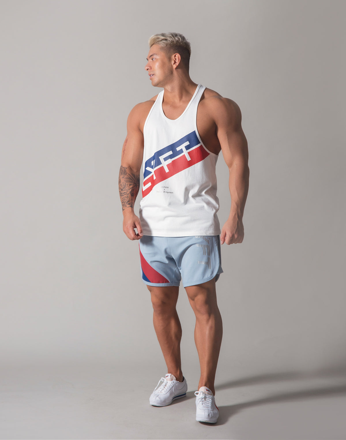 Stripe Training Tanktop v2 - White
