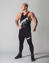 Stripe Training Tanktop v2 - Black