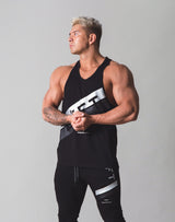 Stripe Training Tanktop v2 - Black