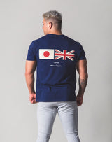 LÝFT Flag Standard T-Shirt - Navy