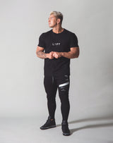 LÝFT Flag Standard T-Shirt - Black