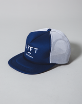 LÝFT Logo Rope Mesh Cap - Navy