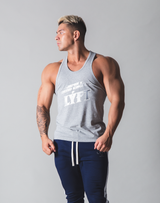 LÝFT Hard Rock Logo Classic Tanktop - Grey