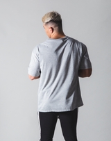 LÝFT Hard Rock Logo Big T-shirt - Grey