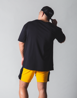 LÝFT Hard Rock Logo Big T-shirt - Black