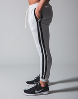 LÝFT 2 Line Sweat Pants - Grey