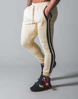 LÝFT 2 Line Sweat Pants - Champagne