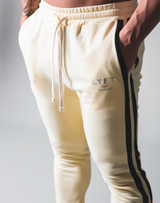 LÝFT 2 Line Sweat Pants - Champagne