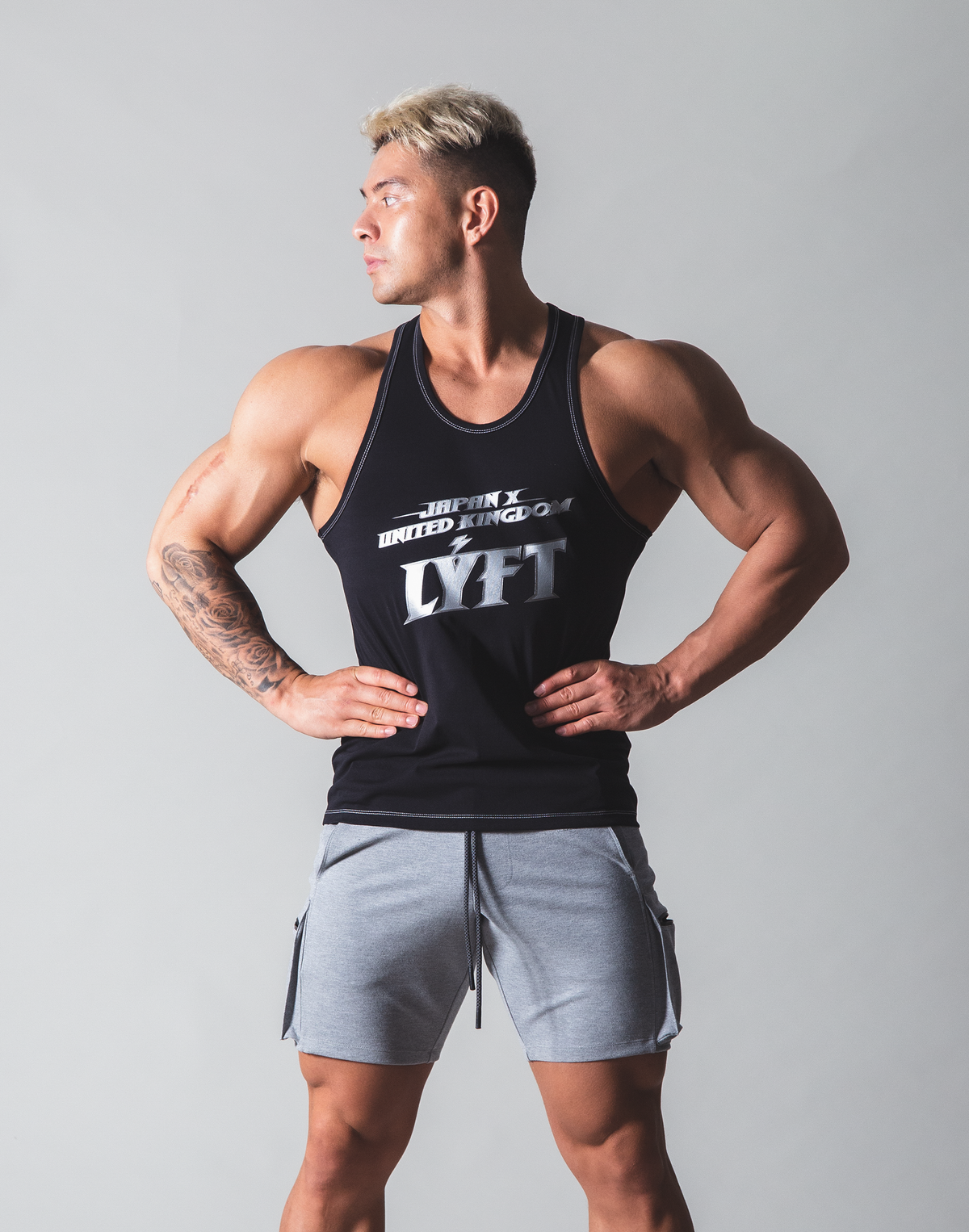 LÝFT Hard Rock Logo Classic Tanktop - Black