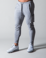 LÝFT Stretch Side Cargo Pocket Pants - Grey