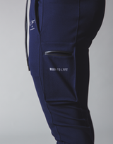 LÝFT Stretch Side Cargo Pocket Pants - Navy