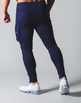 LÝFT Stretch Side Cargo Pocket Pants - Navy