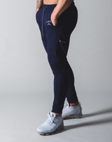 LÝFT Stretch Side Cargo Pocket Pants - Navy