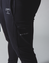 LÝFT Stretch Side Cargo Pocket Pants - Black