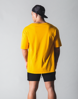 LÝFT Hard Rock Logo Big T-shirt - Yellow