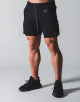 LÝFT Stretch Side Cargo Pocket Shorts - Black
