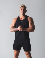LÝFT Standard Fit Tanktop Rear Wappen - Black