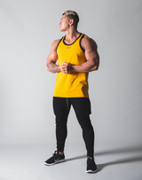 LÝFT Standard Fit Tanktop Rear Wappen - Yellow