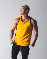 LÝFT Standard Fit Tanktop Rear Wappen - Yellow