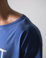 Standard Logo Vintage Big T-shirts - Navy old