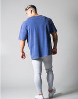 Standard Logo Vintage Big T-shirts - Navy old