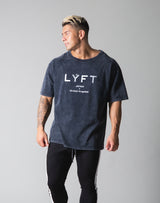 Standard Logo Vintage Big T-shirts - Black old