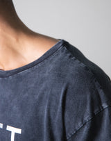 Standard Logo Vintage Big T-shirts - Black old