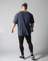 Standard Logo Vintage Big T-shirts - Black old