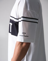 Separate Line Big T-shirts - White