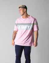 Separate Line Big T-shirts - Pink