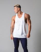 Standard Logo Training Tanktop - White