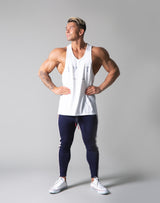 Standard Logo Training Tanktop - White