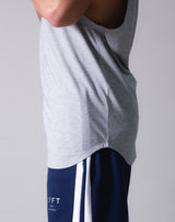 LÝFT Flag Athletic Fit Tanktop - Grey